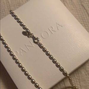 Pandora beaded necklace